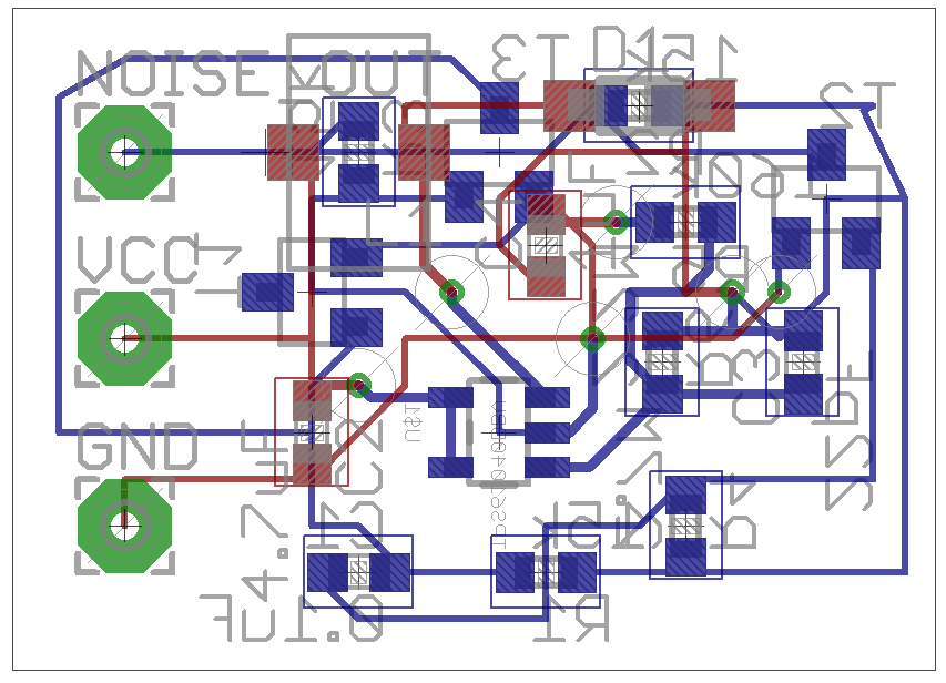 Board layout for PCB 1